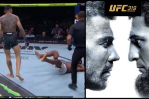 UFC 319: Carlos Prates besegrar Geoff Neal med en BRUTAL spinning elbow