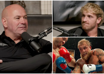 Dana White till Logan Paul: "Slåss mot killar i er egen jävla storlek"