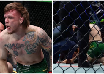 Jimmy Crute med BRUTAL submission på UFC Perth: "Älskar det"