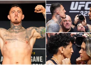 Inför UFC 321 - Se klipp från invägning och faceoff!
