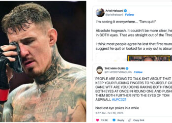 UFC 321 slutar i STORT ANTIKLIMAX - Se reaktionerna på X