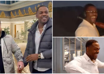 Jon Jones SOFTAR med KRIGSHERREN i Tjetjenien - Se videorna