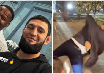 Khamzat Chimaev hänger och BROTTAS med Jones - SE VIDEON