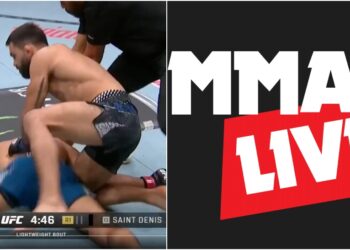 UFC 322 Live_ Beneil Dariush blir knockad av Benoi?t Saint-Denis