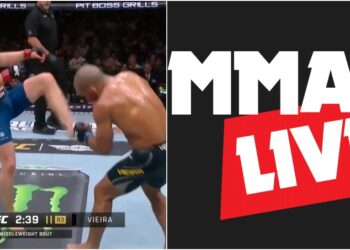 UFC 322 Live_ Bo Nickal knockar Rodolfo Vieira