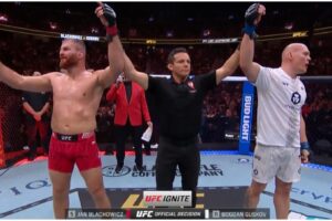 Blachowicz vs Guskov UFC 323 faceoff