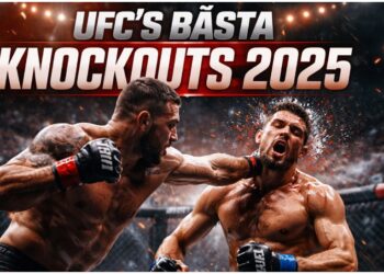 Fighter avslutar match med knockout i UFC 2025