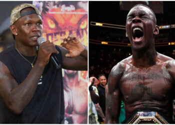 Israel Adesanya svarar på frågor om RIVALITETEN: "SÅ STOLT"