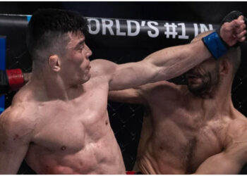 Kevin Vallejos KNOCKAR Chikadze i den 2:a ronden!