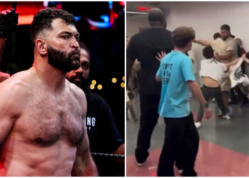 Efter TUMULTET - Influencern duckar Andrei Arlovski: "K*khuvud"