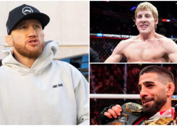 Justin Gaethje medger att han känner RÄDSLA inför utmaningen