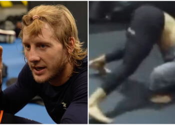 Paddy Pimblett SNACKAR SKIT i mötet med Aspinall - SE VIDEON