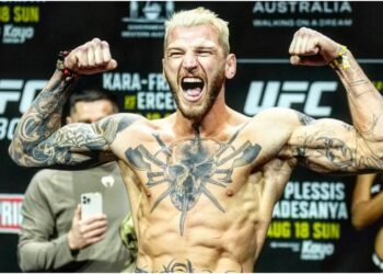dan hooker paddy pimblett ufc 324 faceoff