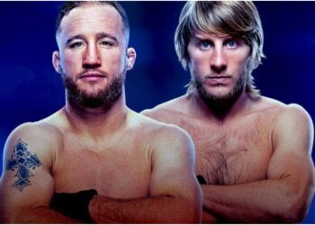 ufc 324 t-mobile arena fighters staredown