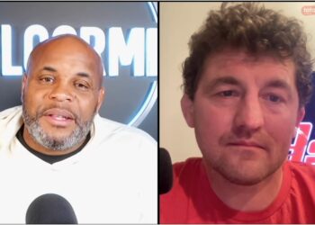 Daniel Cormier i podcaststudio