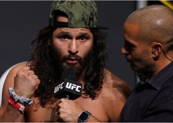 Jorge Masvidal under en intervju