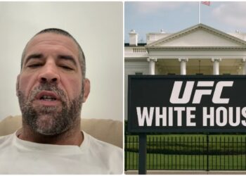 Matt Brown under intervju om UFC White House gala