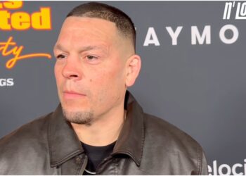 Nate Diaz under intervju 2026