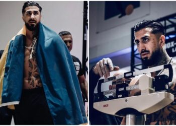 Pezhman Seifkhani under titelmatch i Tyskland