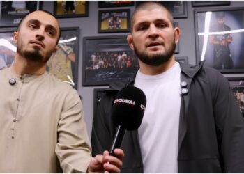 khabib nurmagomedov presskonferens mma team