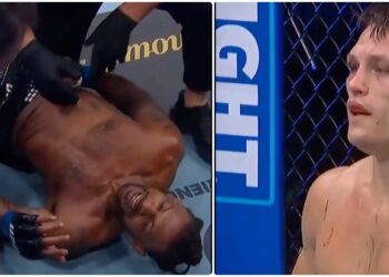 Drew Dober slar Michael Johnson under UFC 326 (1)