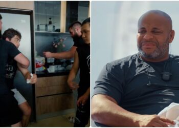 daniel cormier under mma inspelning