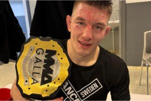 martin corney och miguel haro i slagvaxling bur mma