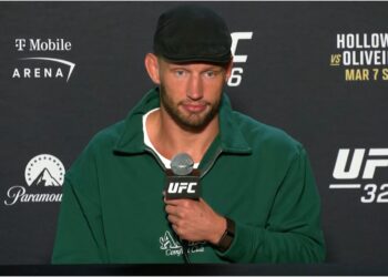 reinier de ridder under ufc media day intervju