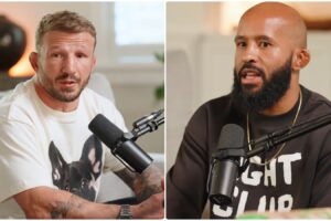 tj dillashaw demetrious johnson stare down