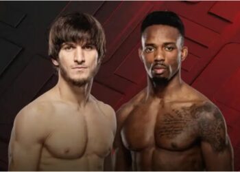 ufc london evloev murphy fight octagon arena