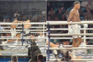 costas nanga dylan colin knockdown boxning ring