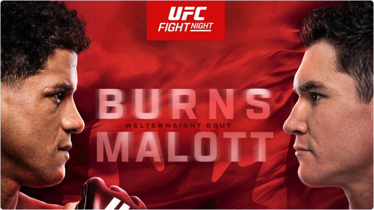 gilbert burns mike malott ufc winnipeg
