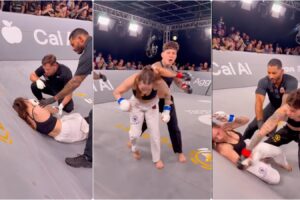 larissa pacheco elbow julia stasiuk fight