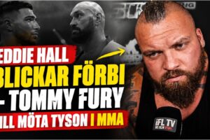 eddie hall intervju under matchveckan