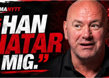 Dana White under UFC-gala