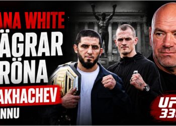 Islam Makhachev och Ian Machado Garry infor UFC 330
