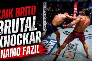 Kaik Brito mot Namo Fazil under Dana Whites Contender Series