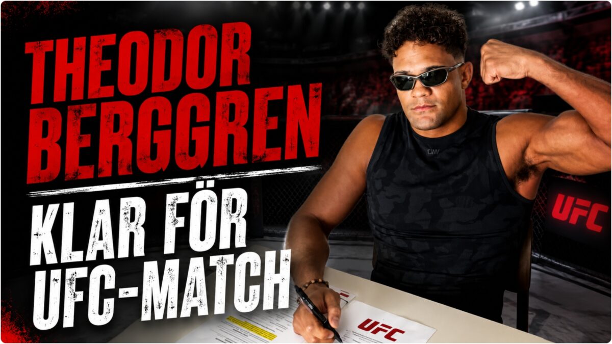 Theodor Berggren mot Rodrigo Sezinando UFC Fight Night