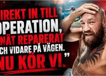 conor mcgregor efter knaoperation
