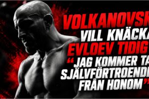 Alexander Volkanovski under intervju infor UFC 333