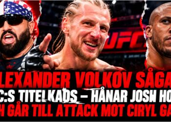 Alexander Volkov under UFC-intervju