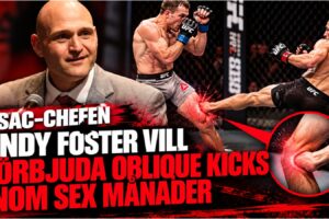 Andy Foster diskuterar oblique kicks i MMA