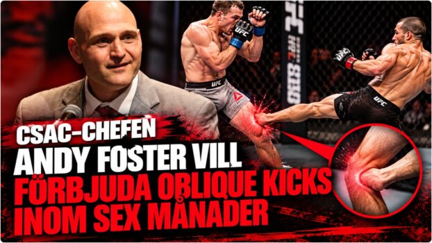 Andy Foster diskuterar oblique kicks i MMA