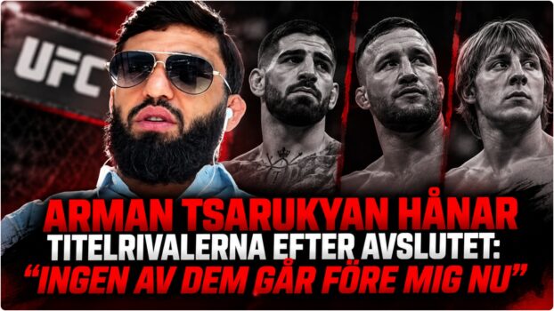 Arman Tsarukyan efter UFC-match