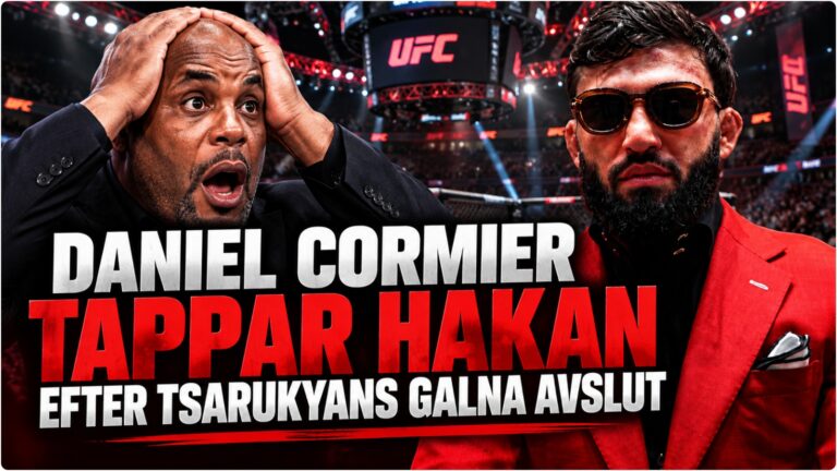 Arman Tsarukyan efter UFC-match