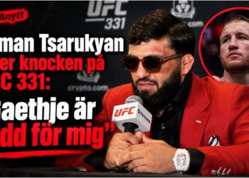 Arman Tsarukyan efter UFC-seger