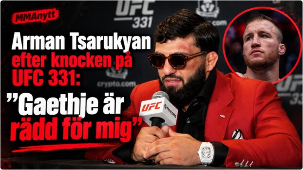 Arman Tsarukyan efter UFC-seger