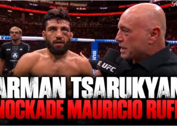 Arman Tsarukyan mot Mauricio Ruffy under UFC 331