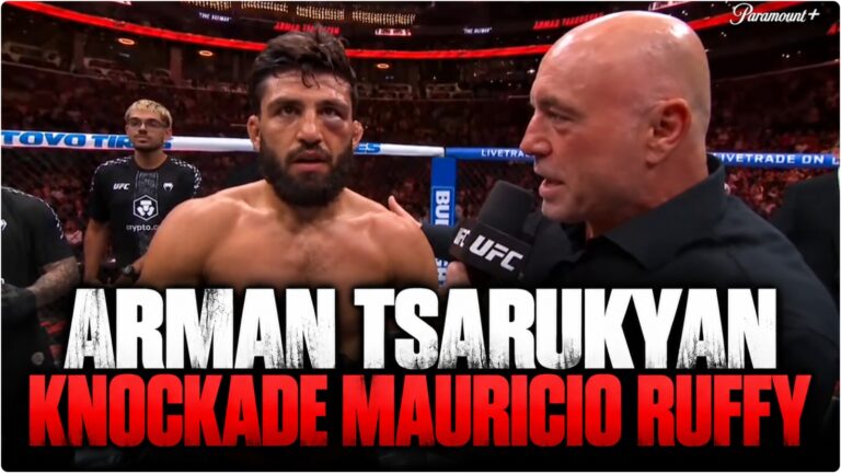 Arman Tsarukyan mot Mauricio Ruffy under UFC 331