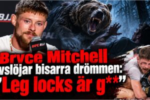Bryce Mitchell efter match mot Mikey Musumeci
